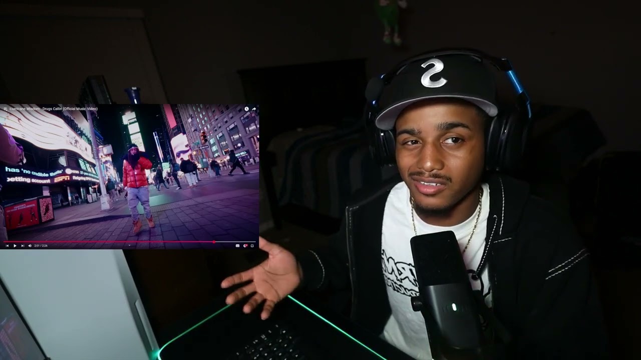 PERKYS CALLING TUNE UP?? Hurricane Wisdom - Drugs Callin (Official Music Video) REACTION