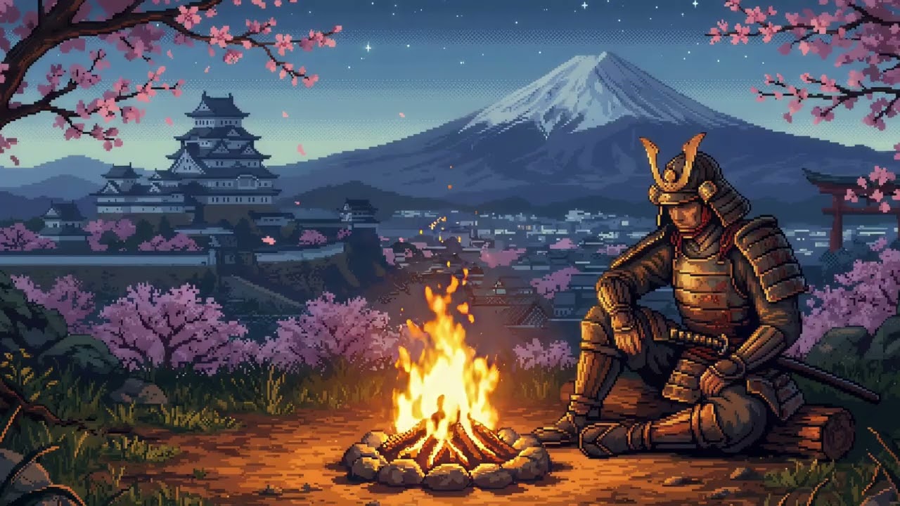 You're tired.. Go to sleep, samurai...