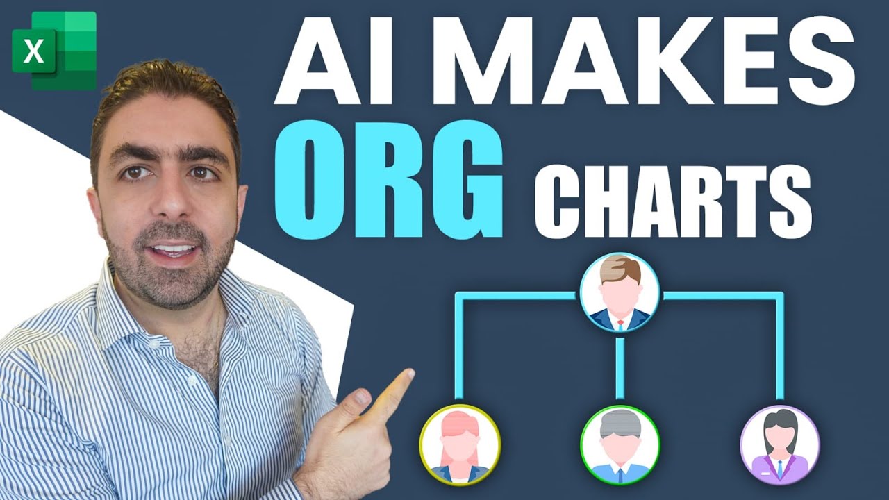 AI Created An Org Chart👨&zwj;👨&zwj;👦 From Excel Data! For Free!