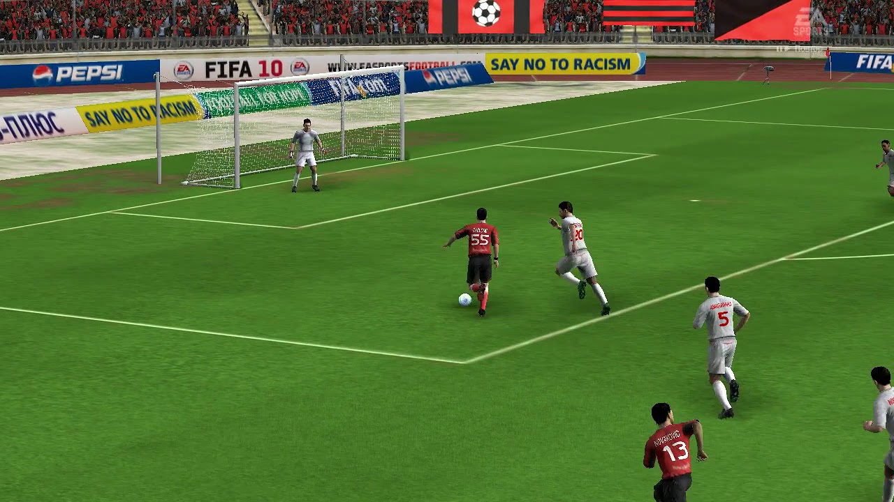 крутые удары в FIFA 10