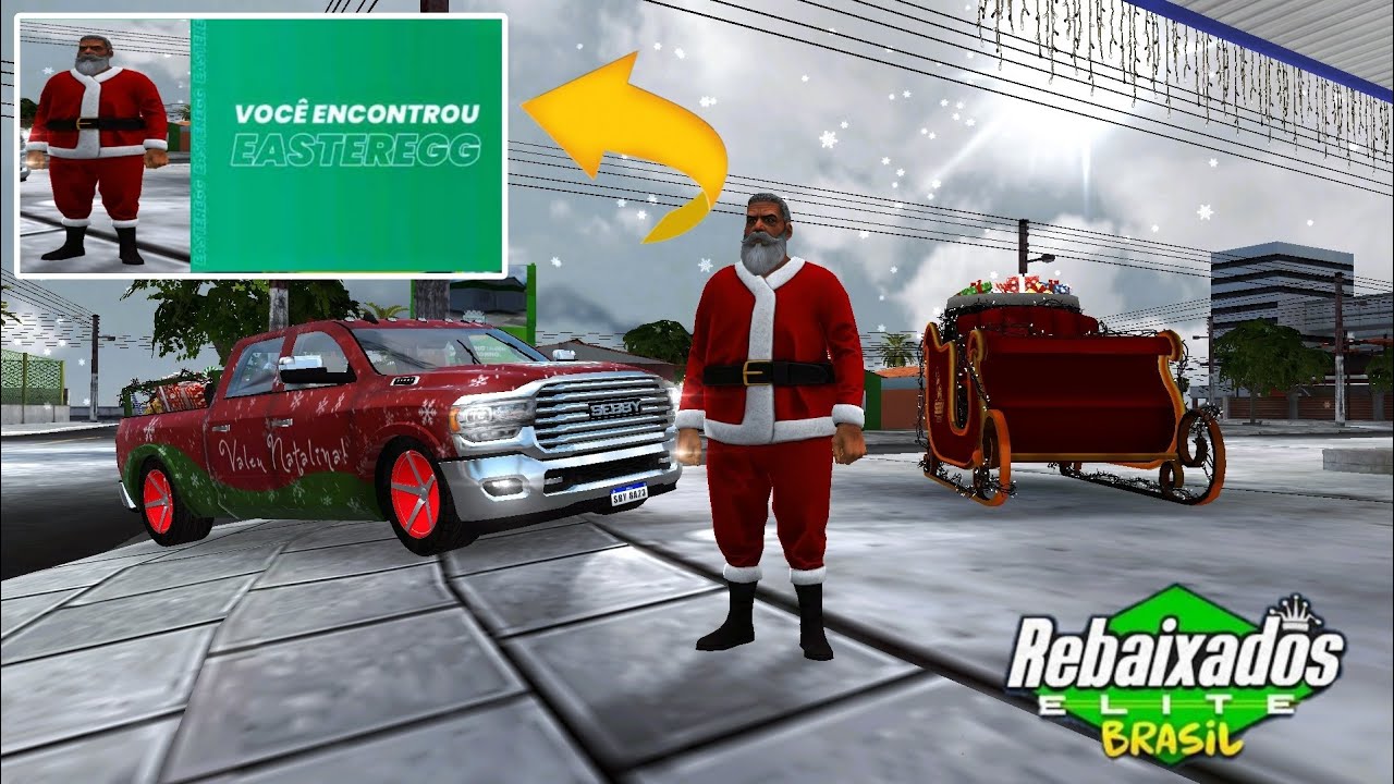 REBAIXADOS ELITE BRASIL ♠️ NOVA ATUALIZAÇÃO ♠️ COMO PEGAR O EASTEREGG DO PAPAI NOEL..