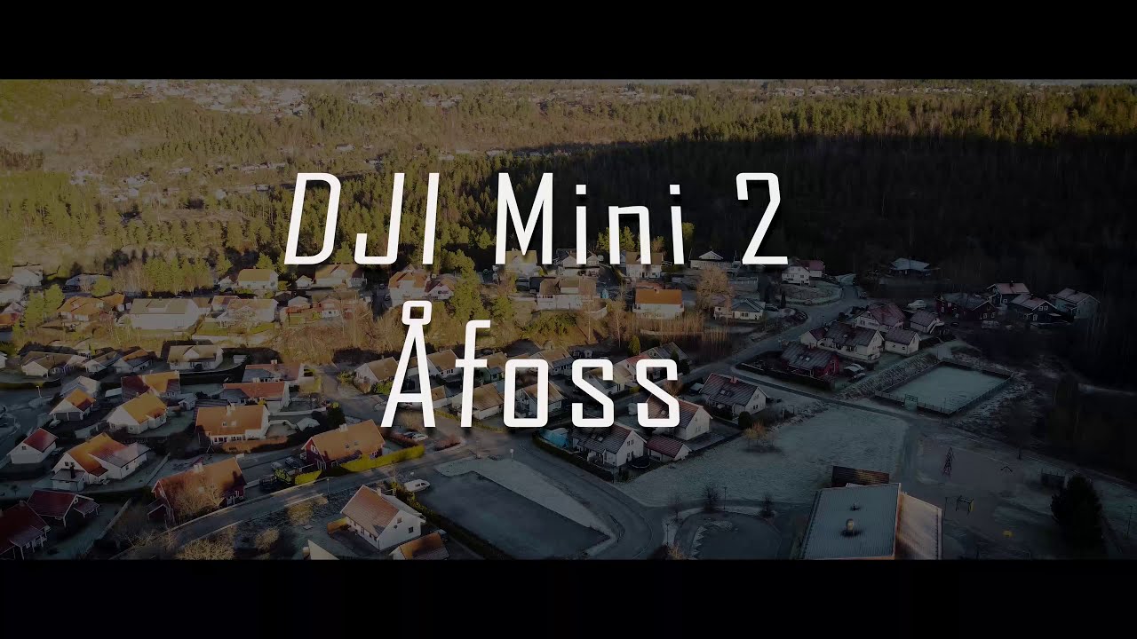 DJI Mini 2 &Aring;foss 2020