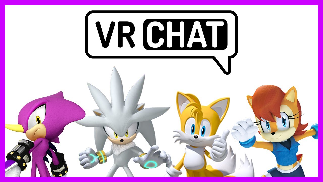 Espio, Silver, Tails, & Sally Play Hide & Seek (VR Chat)