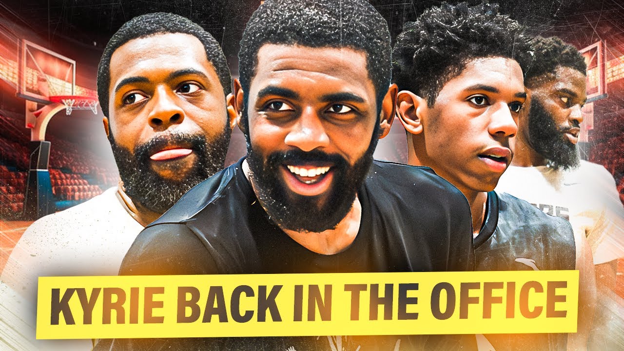 Kyrie Irving Back In The Office With The Guys Already 🤯