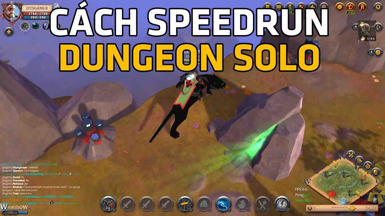 Cách SPEEDRUN Dungeon Solo | Albion Online