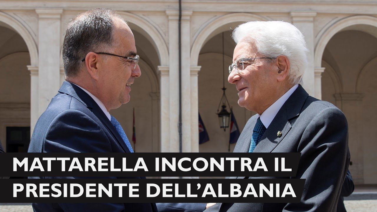 Mattarella incontra S.E. il Signor Bajram Begaj, Presidente della Repubblica d’Albania
