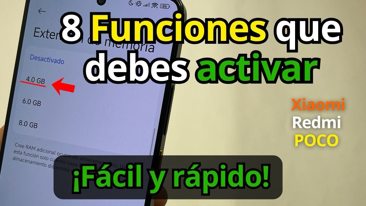 8 Funciones que debes activar en tu celular Xiaomi/ Redmi/ POCO