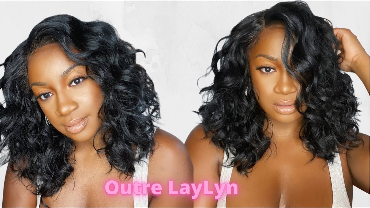$30 Wig Slay - It's The Bob for Me ! Outre lacefront wig Laylyn beginner friendly wig install