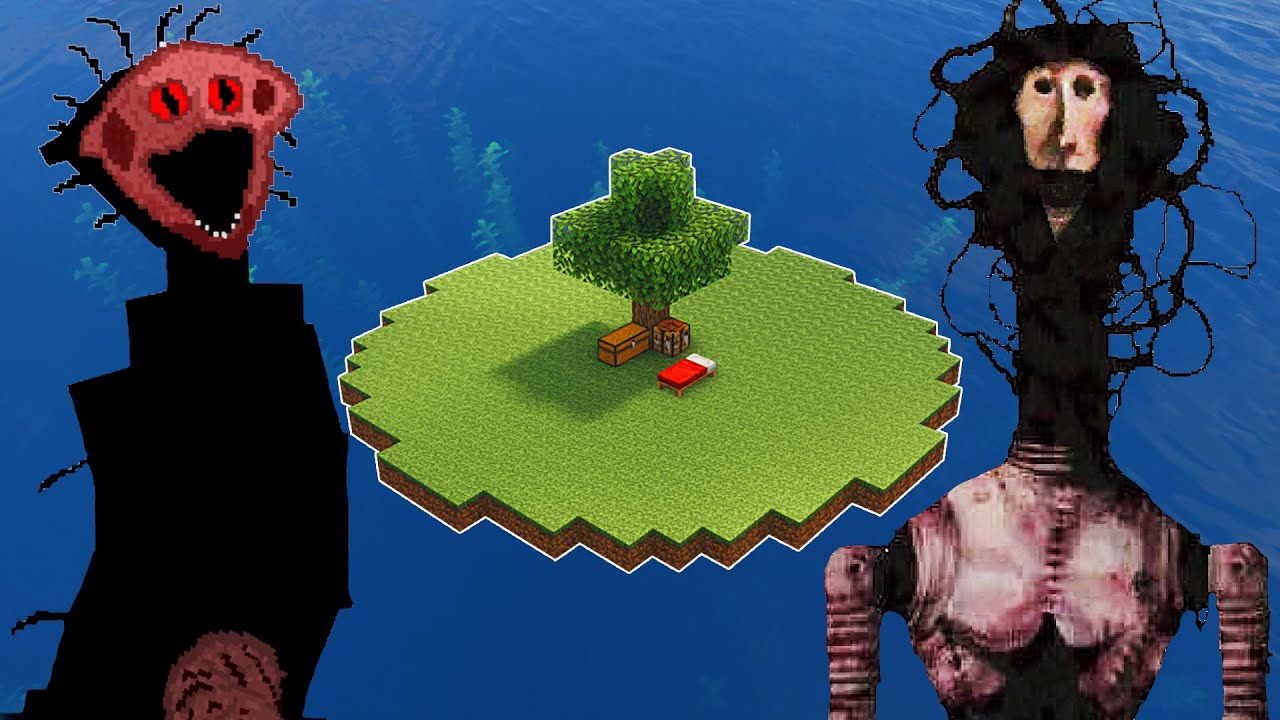 LAS NUEVAS CRIATURAS de DOCTOR NOWHERE invaden MI ISLA en Minecraft...
