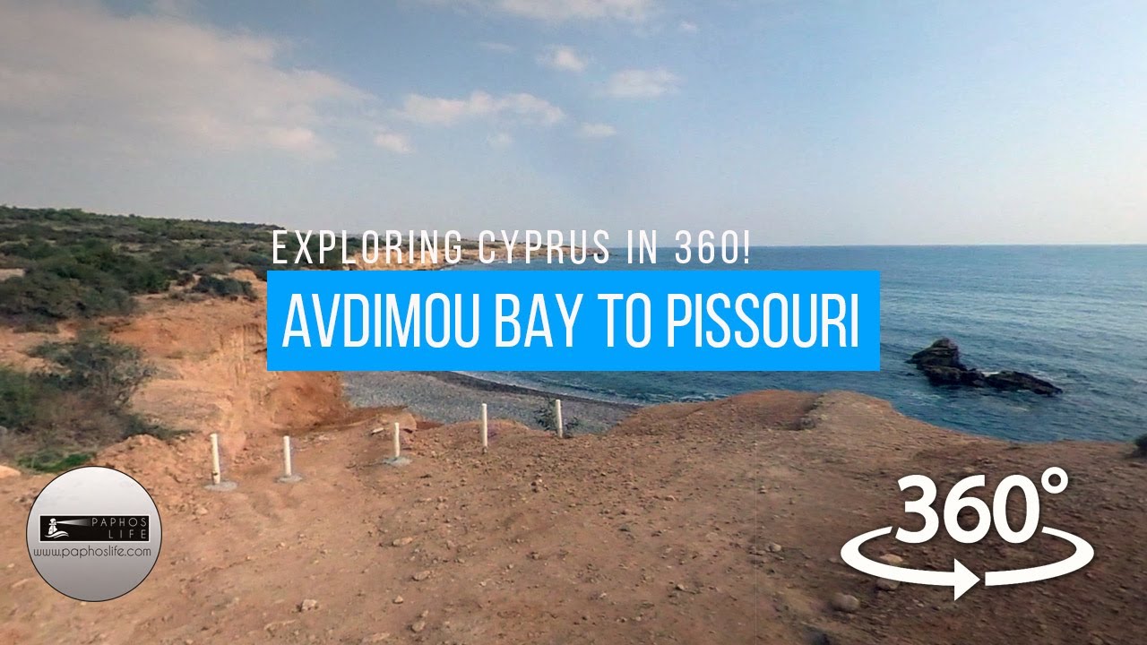 Avdimou Bay to Pissouri Off Road in 360!