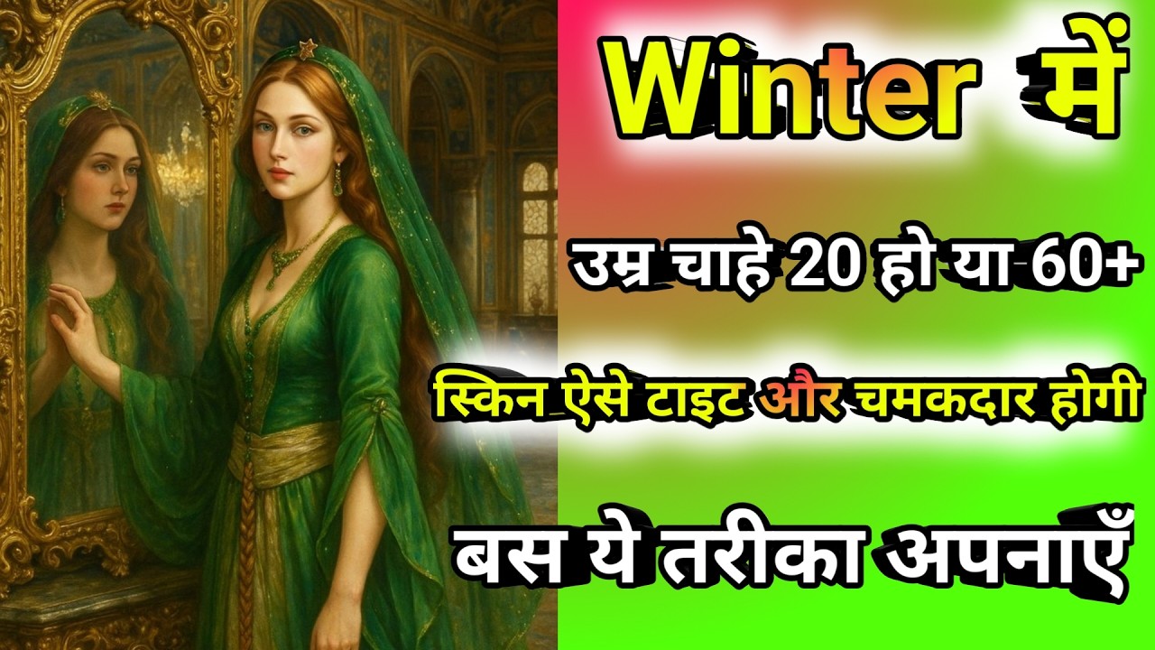 Winter में 40+ महिलाओं के लिए स्किन ग्लो फॉर्मूला|महिलाएँ भी ऐसे पाएं टाइट व ग्लोइंग स्किन