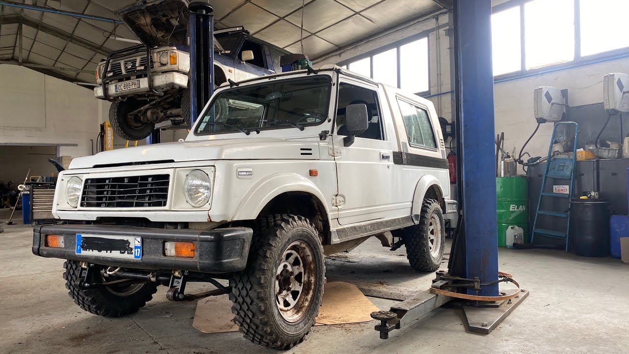 TUTO // Comment monter un body lift suzuki samurai