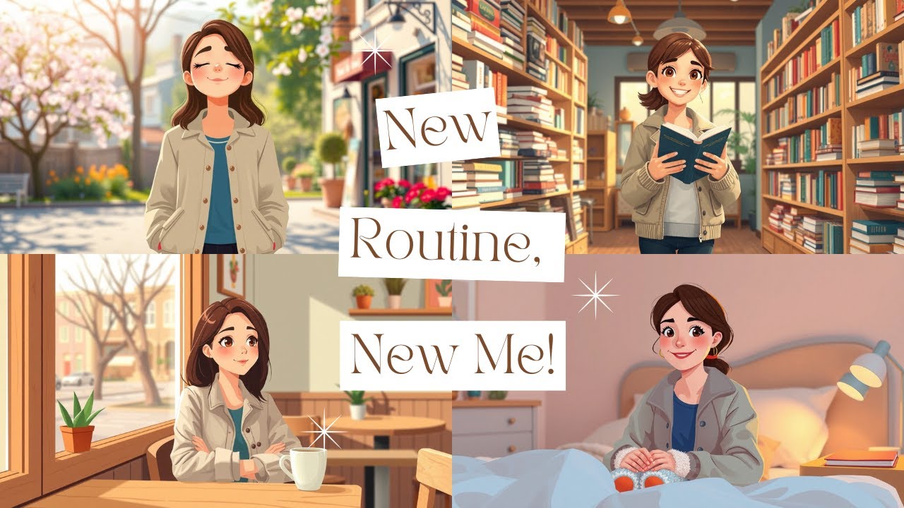 My Happy Life Routine ☀️  New Routine, New Me! | Improve your English | English Podcast