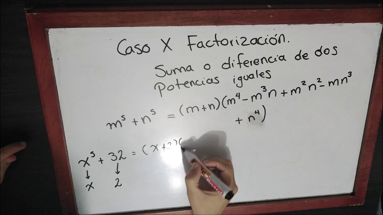 D&eacute;cimo caso de factorizaci&oacute;n