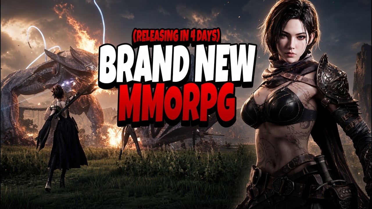 A BRAND NEW MMO LAUNCHES NEXT WEEK!