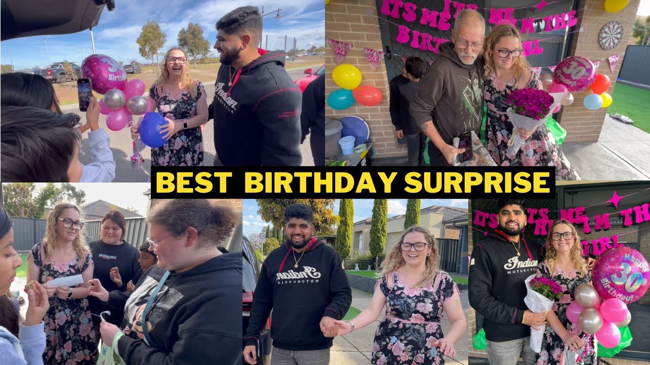 SURPRISING MY WIFE ON HER BIRTHDAY🎁 COURTNEY 30th BIRTHDAY!!