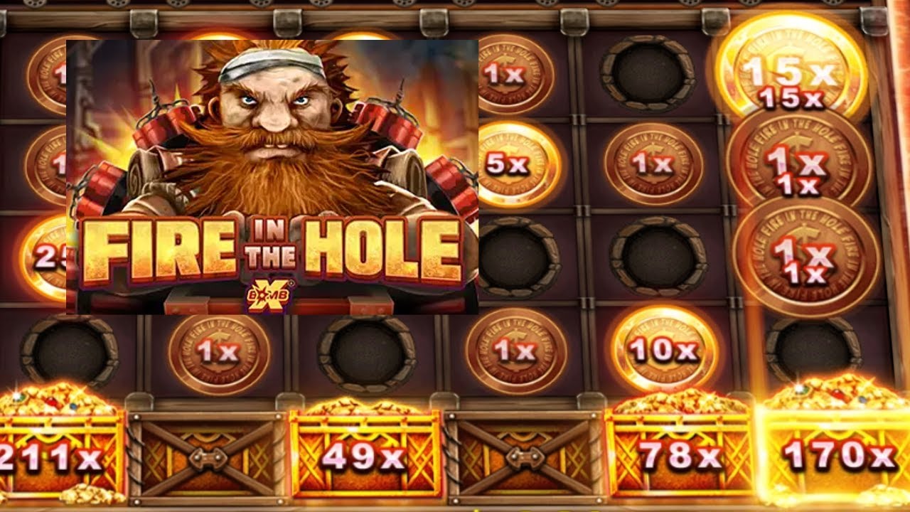 Fire in the hole with Big Win (4 Scatters bonus)