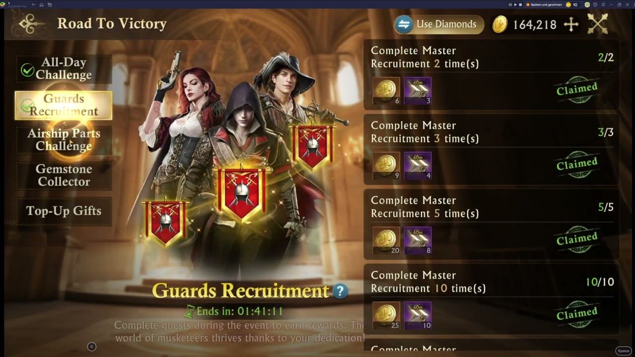 Dream Emporium Jan´26 - Day 5: Guards Recruitment, Airship Parts and Gemstones