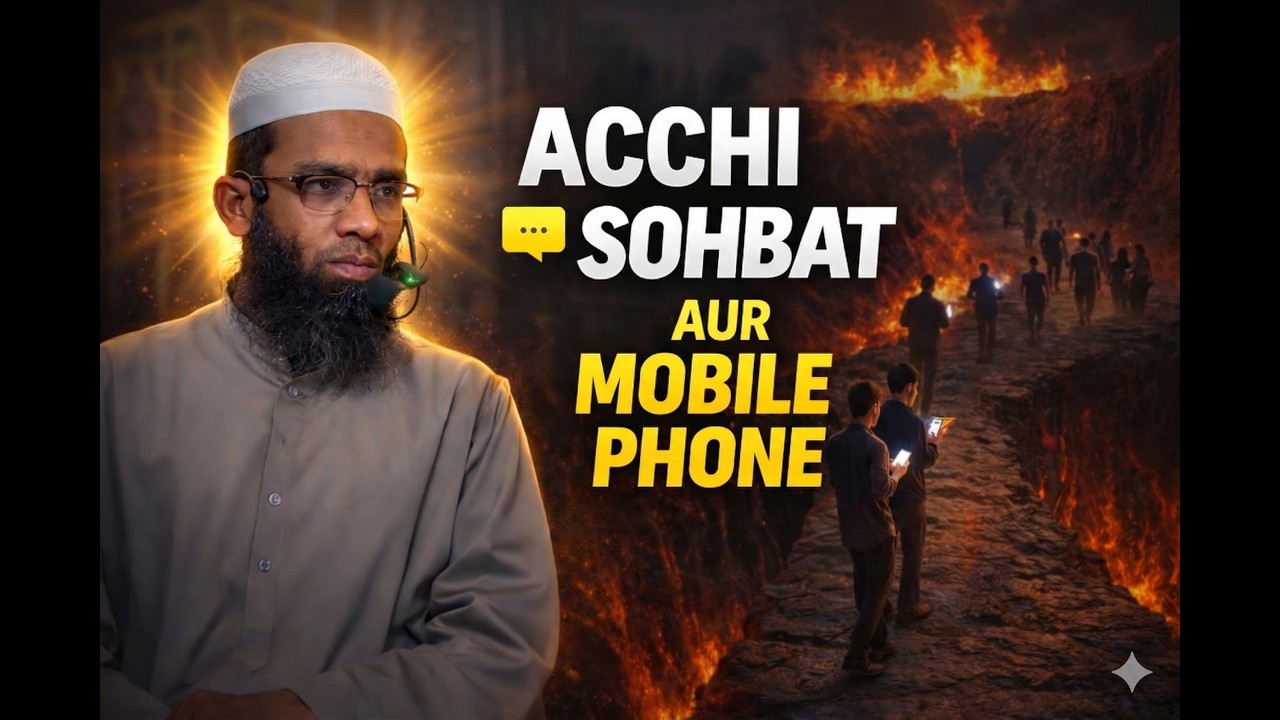 Acchi Sohbat vs Mobile Phone: Aaj Ki Nasl Ka Sabse Bada Imtihaan by Mufti Asim Akhtar Sahab 🕋 