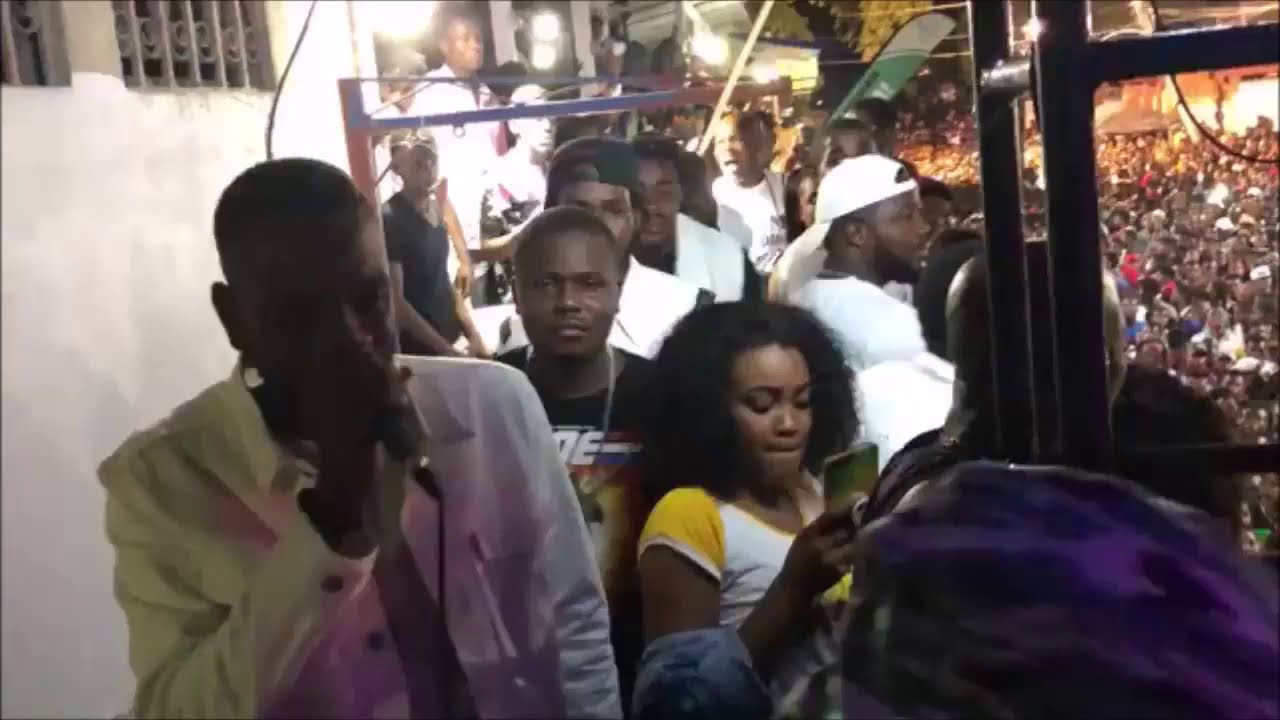 Fantom f&egrave; anpill kout Zam chante, carrefour blok 18