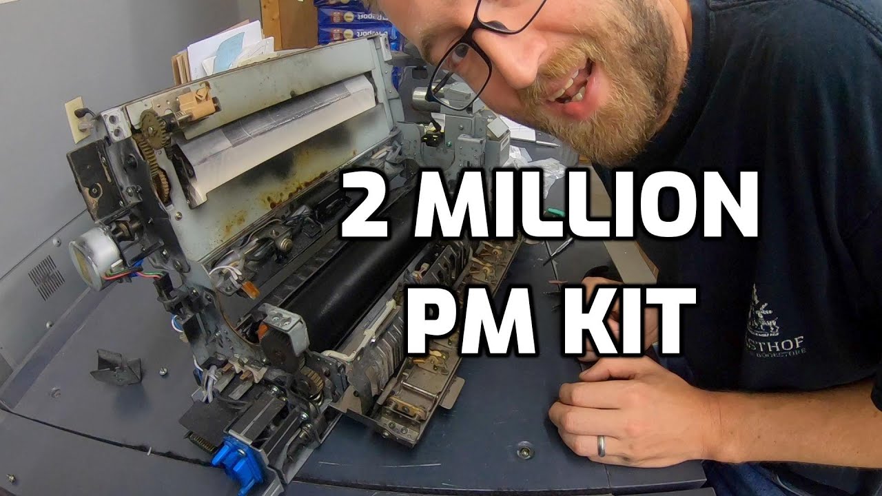 Konica 2 Million PM Kit, J-3901 1200 PRO Paper Jam Error