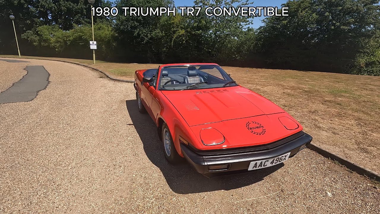 1980 TRIUMPH TR7 CONVERTIBLE