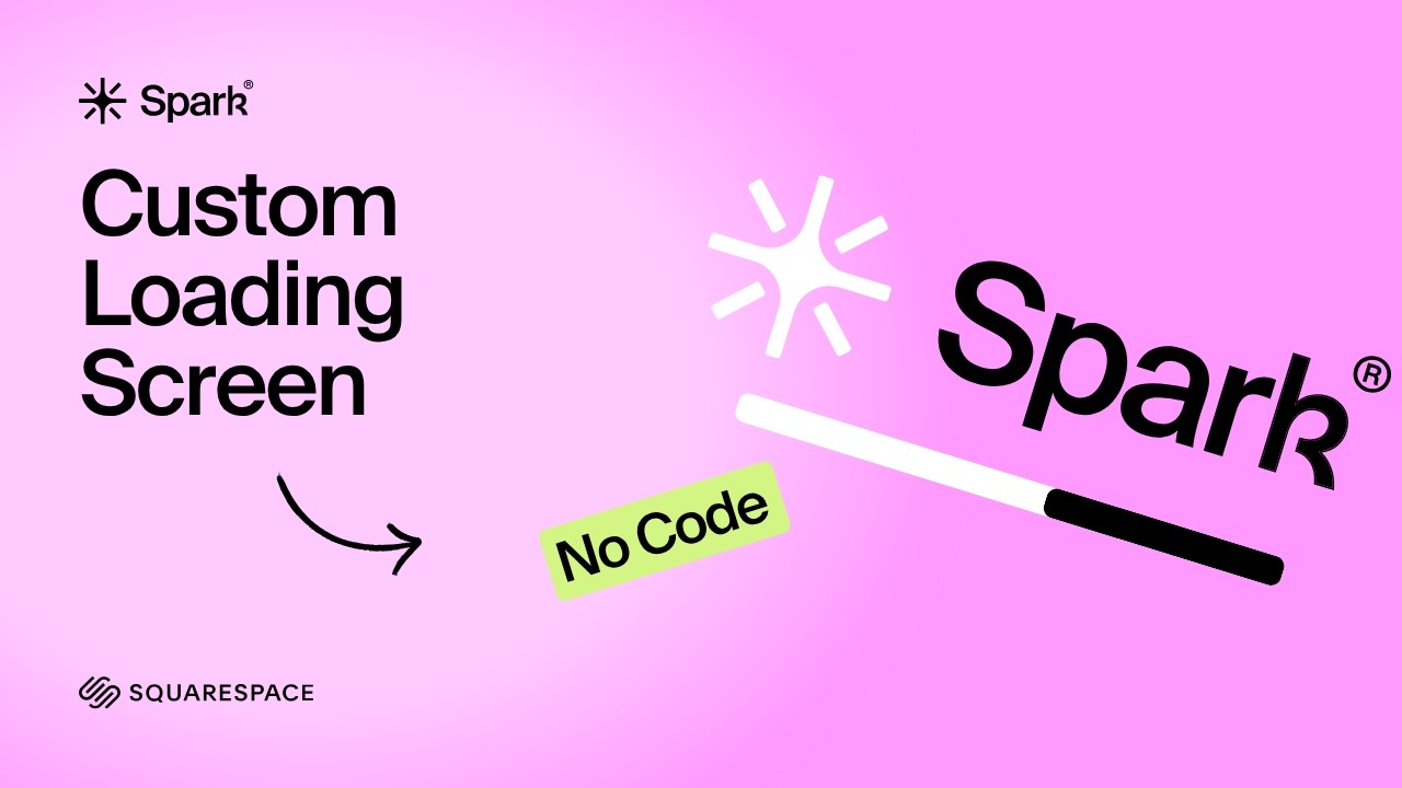 Add a Custom Loading Screen in Squarespace (No Code Needed)