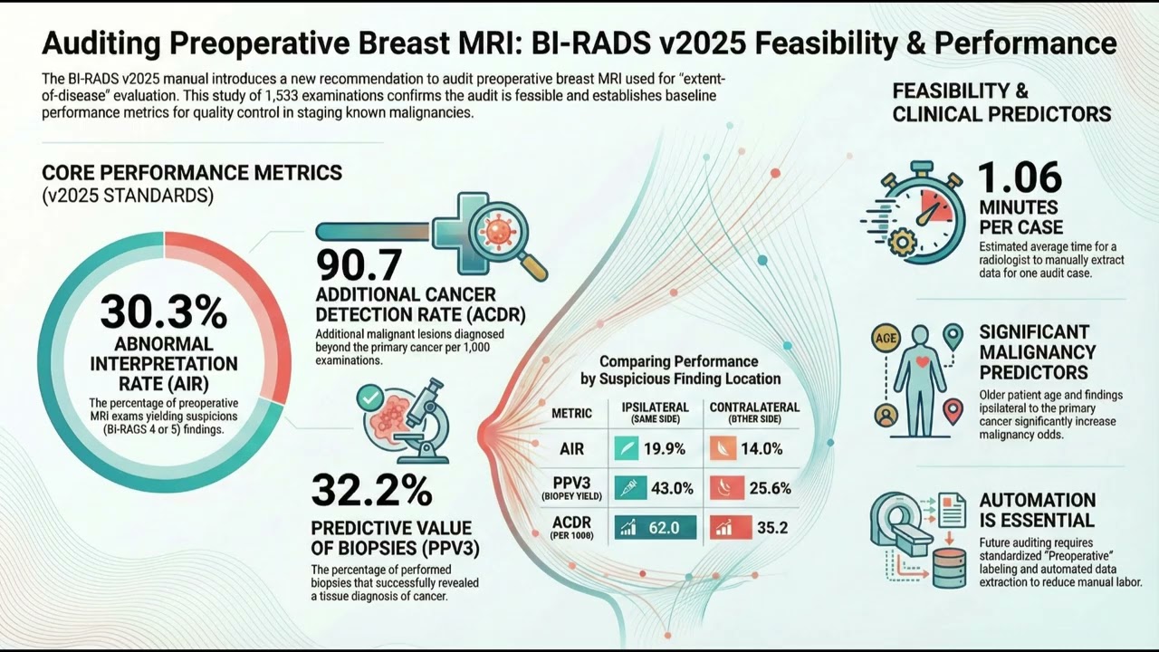 QA in Breast MRI Feasibility Audit of Preoperative Evaluation Under BI-RADS v2025-Podcast