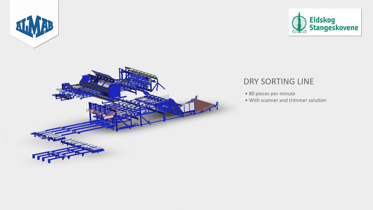Almab Dry Sorting Line