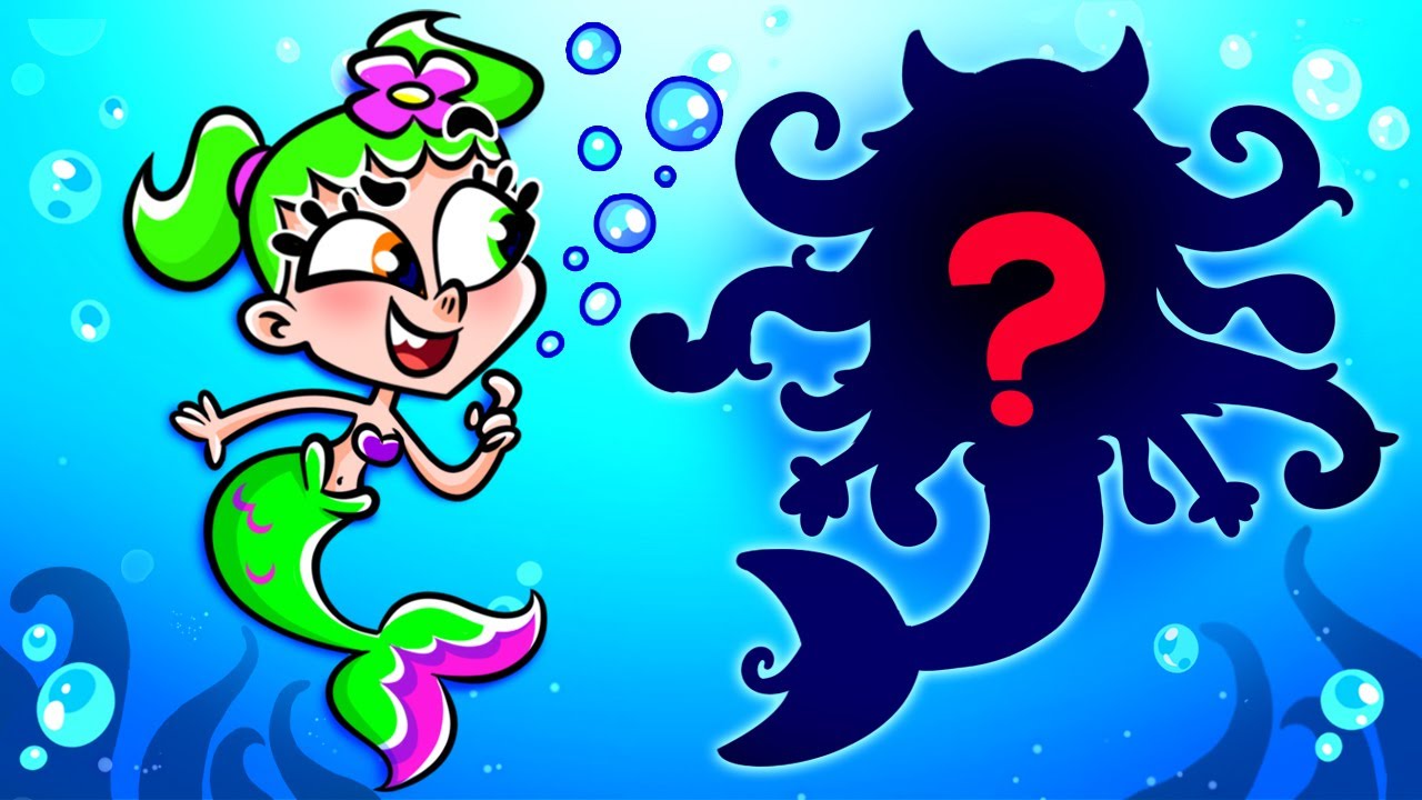 The Stinky Sea Monster|| Taking Care Of Little Mermaid || Kids Song