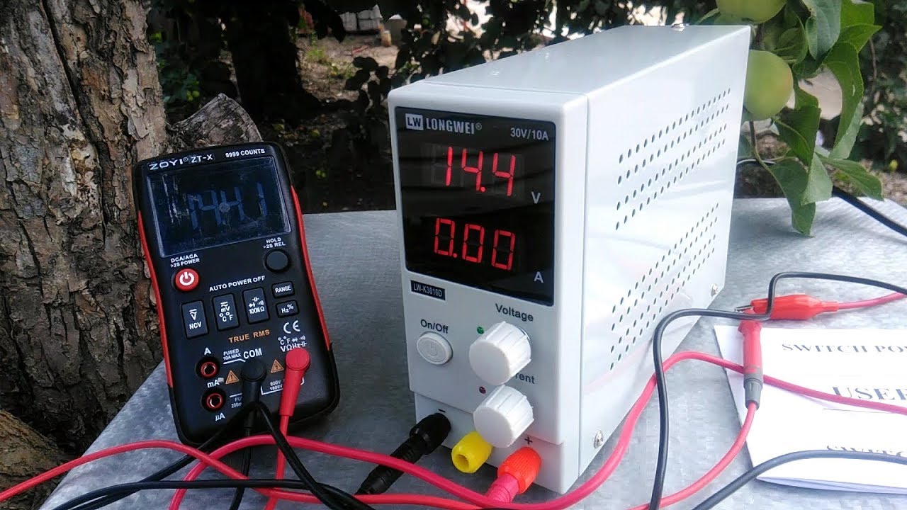 Лабораторный блок питания K3010D, буду использовать как зарядник
