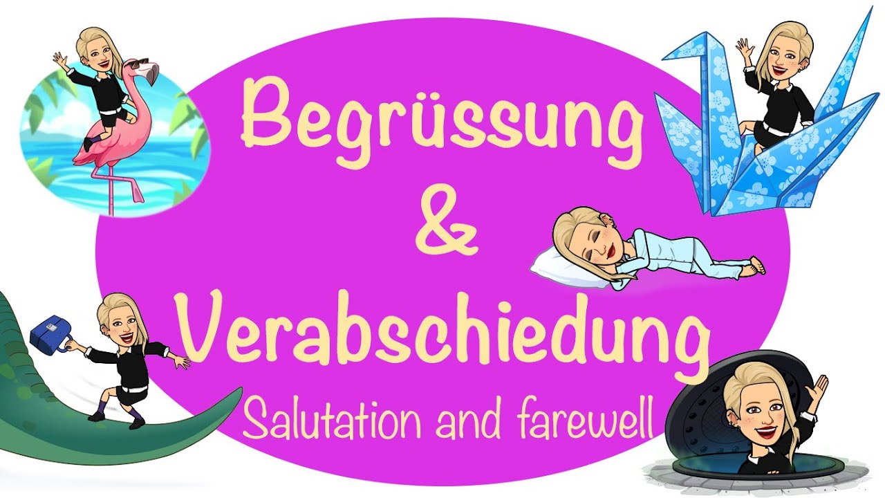 Begrüßung und Verabschiedung / Hallo / German Greeting / Deutsch lernen / Almanca Selamlaşma