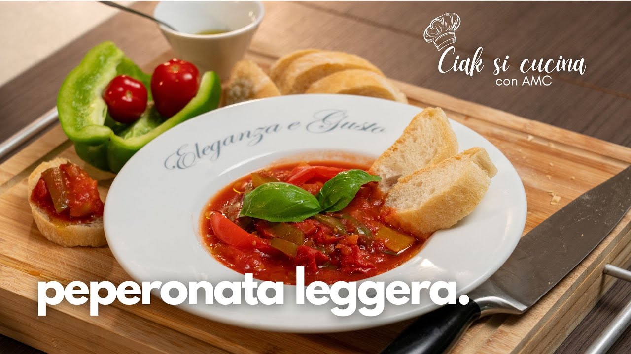 Ciak si cucina con AMC - La peperonata dell'estate