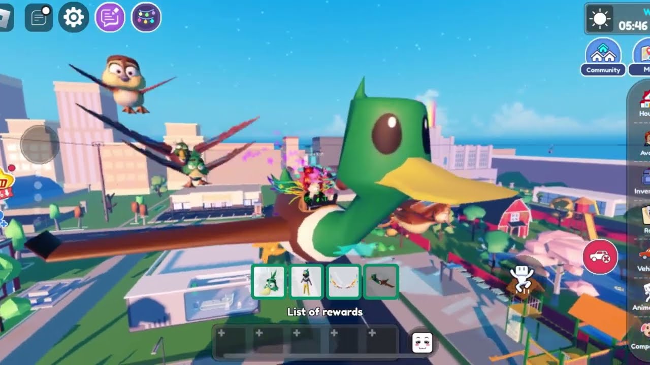 Playing LiveTopia with Migration in Roblox🦆