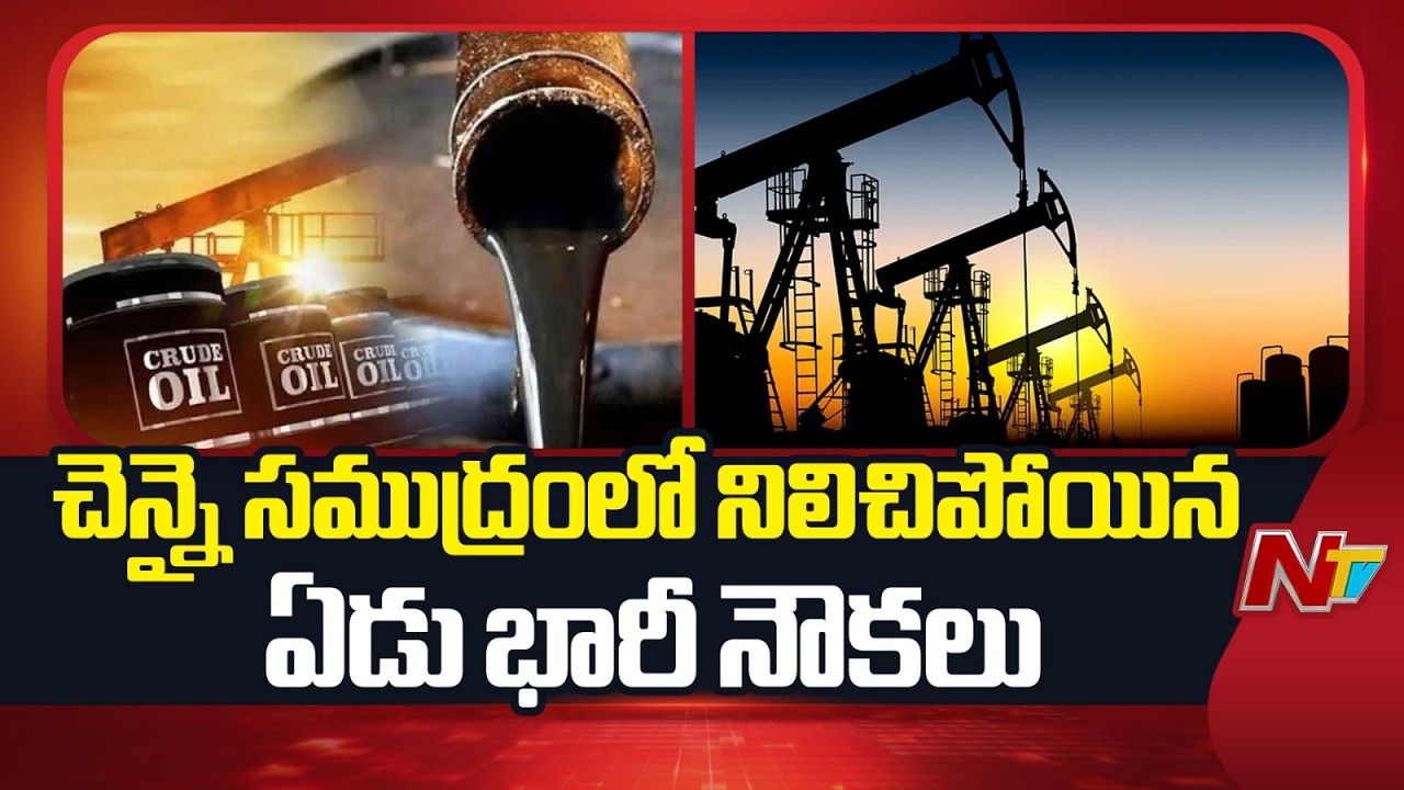 Chennai Port: చెన్నై సముద్రంలో నిలిచిపోయిన ఏడు భారీ నౌకలు | Special Report | NTV Telugu