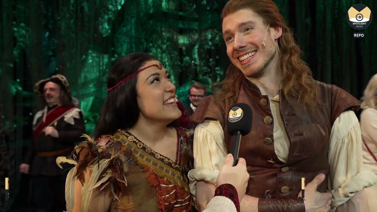 Pocahontas de musical - Première repo