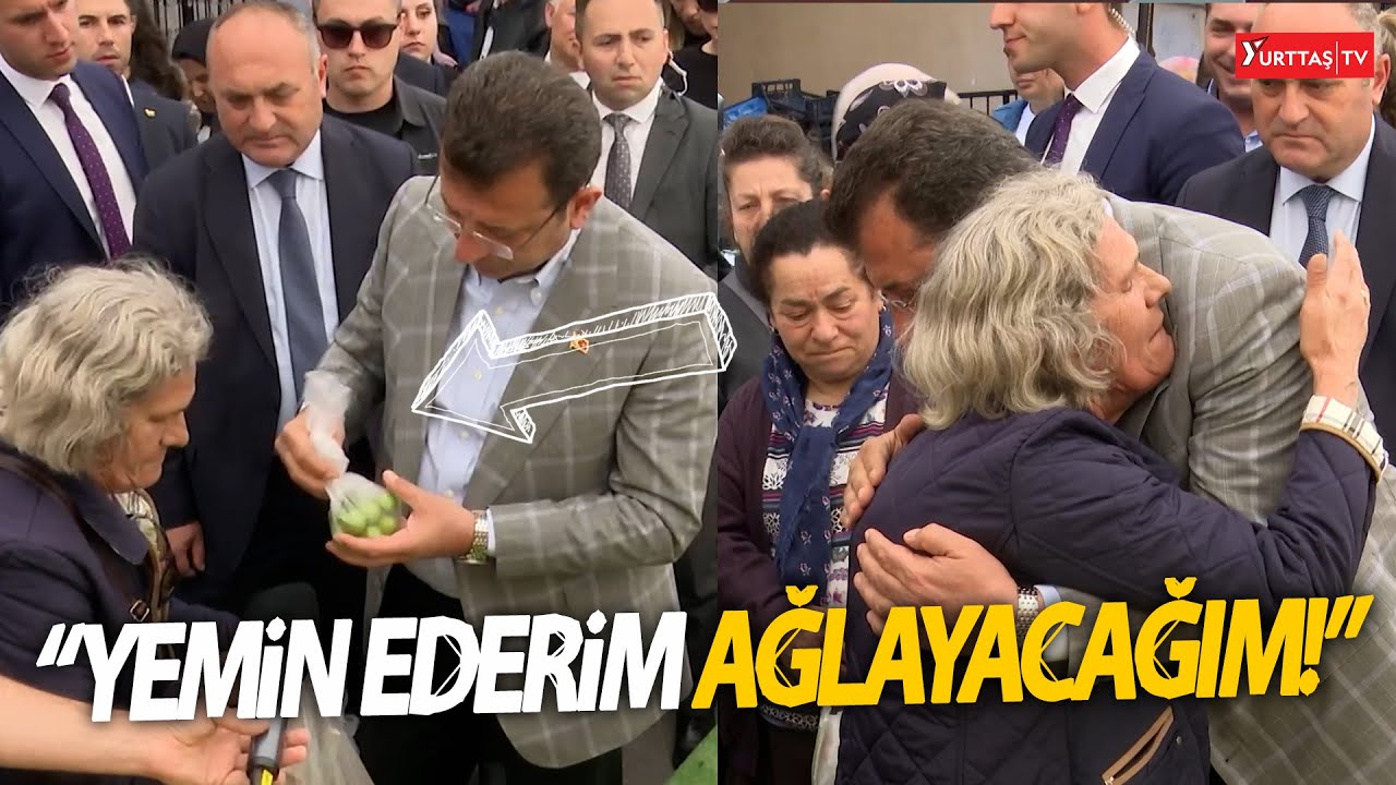 İmamoğlu'na torbalarını gösteren yurttaş kendini zor tuttu! 