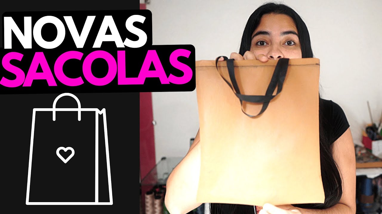 COMO COSTURAR SACOLAS DE TNT PARA LOJA |Costurando com maquina  overlock e reta