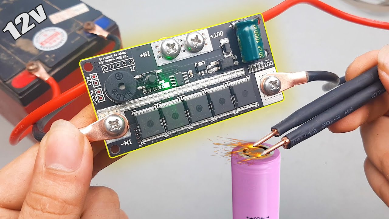 Combo Máy Hàn Cell Pin Auto Bản Thương Mại này quá rẻ luôn ae ạ