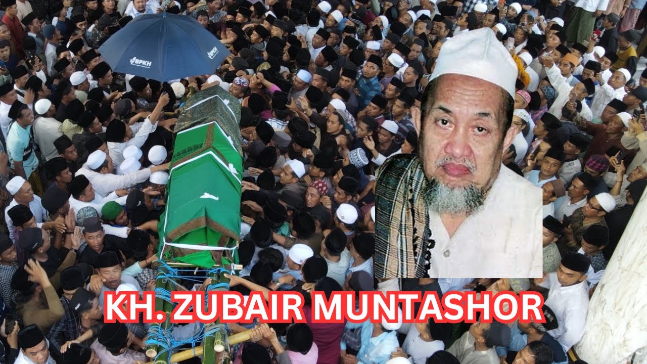 Prosesi Pemakaman KH. Zubair Muntashor | PP. Nurul Cholil Demangan Barat - Bangkalan