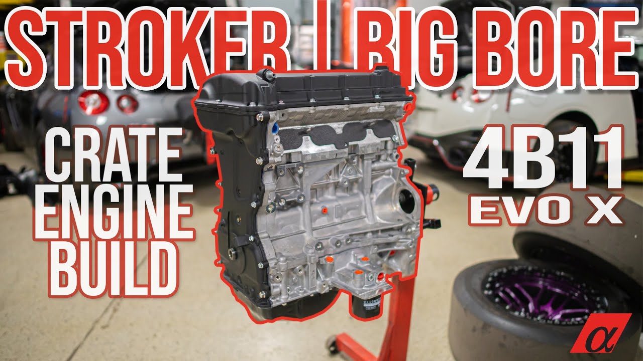 Сборка двигателя 2.4L EVO X CRATE | Производительность AMS