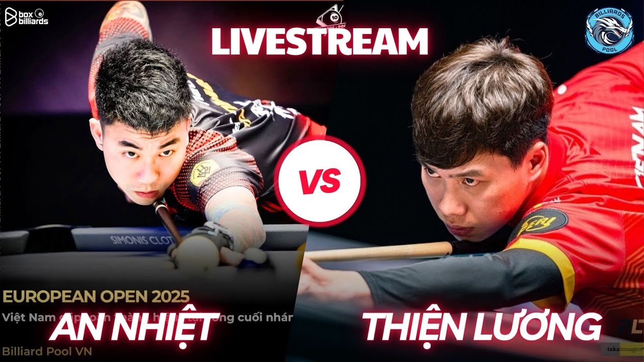 🔴BILLIARDS | AN NHIỆT VS THIỆN LƯƠNG | GIẢI 99 COOLMATE CHAMPIONSHIP 2025