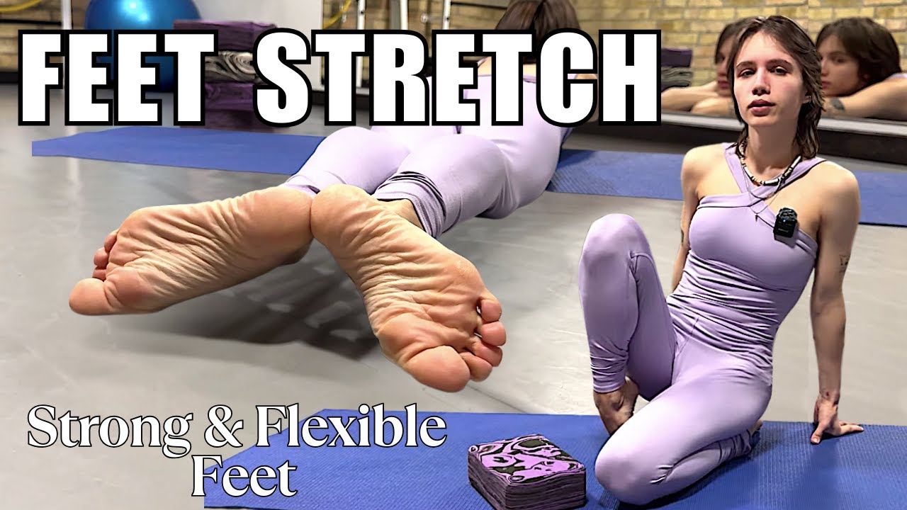 Fast Foot Stretch Routine | 2-Min Flexibility Boost (4K)