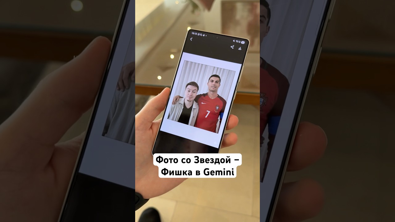 Фишка Gemini &ndash; Фото со Звездой✨ #Shorts