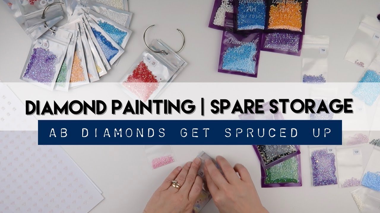 Diamond Painting Spare Storage | AB Diamond Organisation