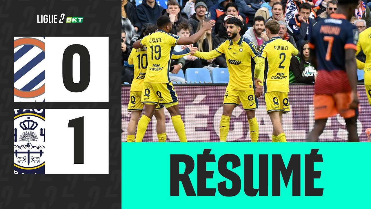 MONTPELLIER H&Eacute;RAULT SC - PAU FC (0-1) - 16&egrave;me journ&eacute;e - Ligue 2 BKT 25/26