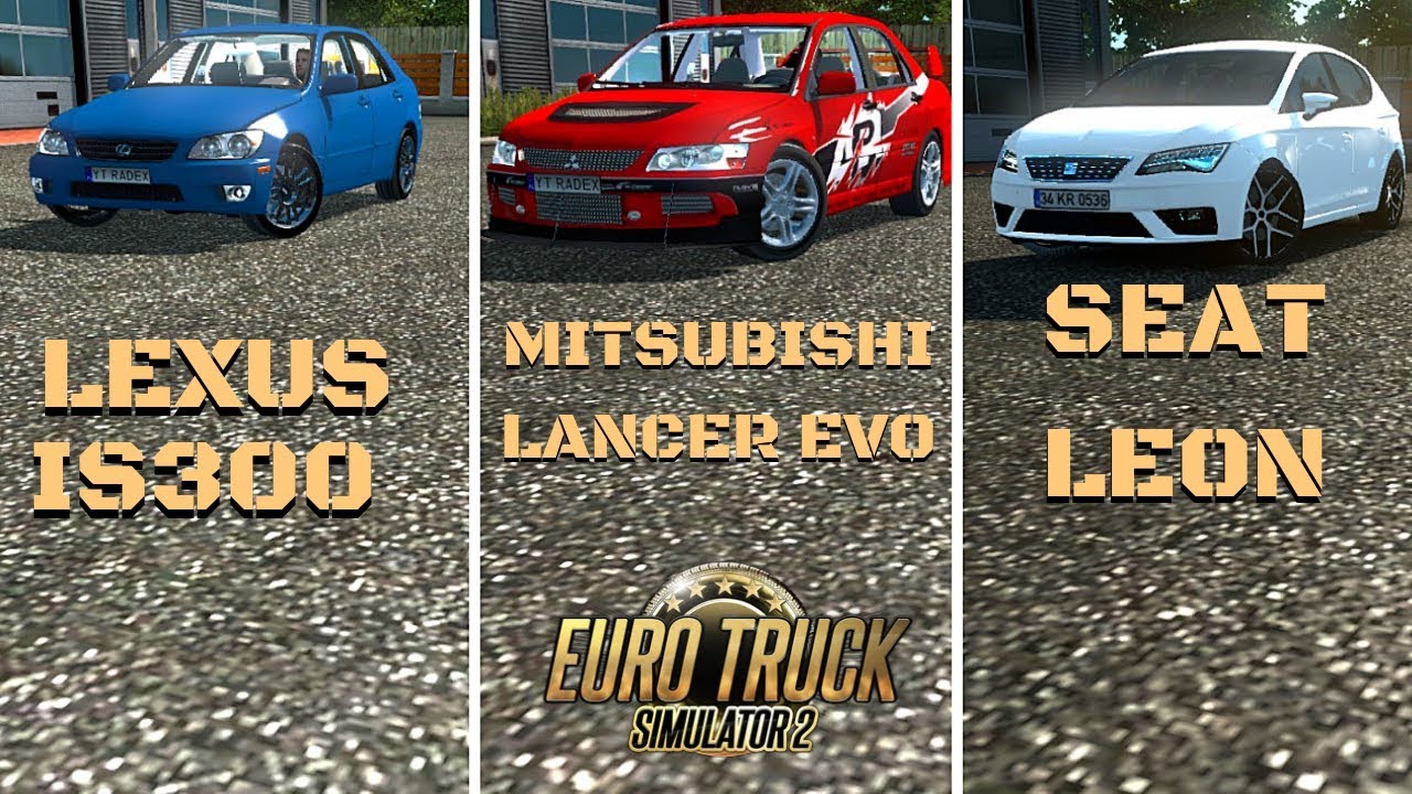 MITSUBISHI LANCER EVO - LEXUS IS300 - SEAT LEON - ETS 2 Mods #37