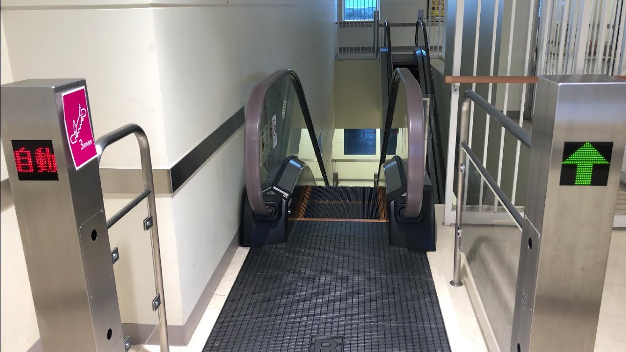 【滋賀県 草津市】イオンスタイル草津（イオンモール草津）エスカレーターに乗ってみた！（2基起動あり／RF→1F）