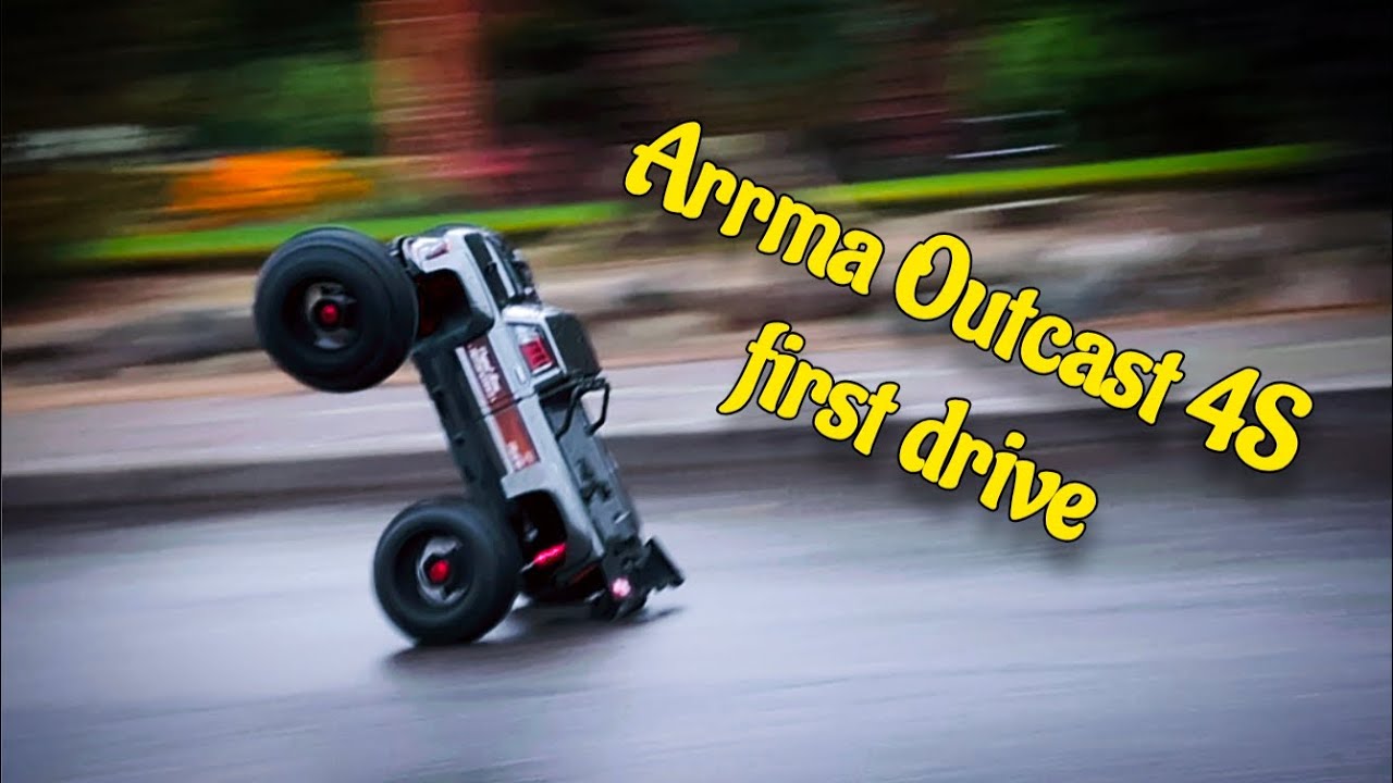 Arrma Outcast 4S first drive