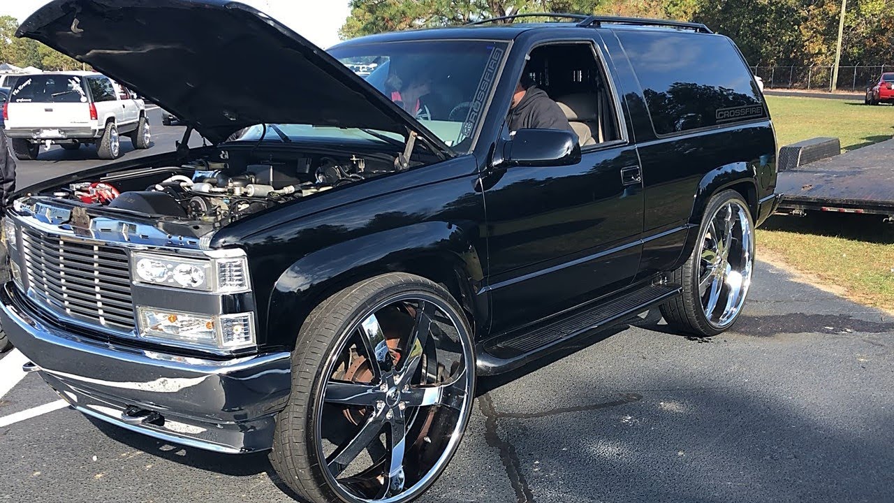 4 18S KILLING THE GAME IN THIS TAHOE TEARING IT UP!